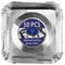 COCIDE 50 Pack Gas Burner Liners Aluminum Foil Square Stove Burner Covers Range Protectors Bib Liners Disposable Gas Burner Bibs Gas Top Liner Stove Aluminum Foil Drip Pans Easy Clean - (8.5" Square)